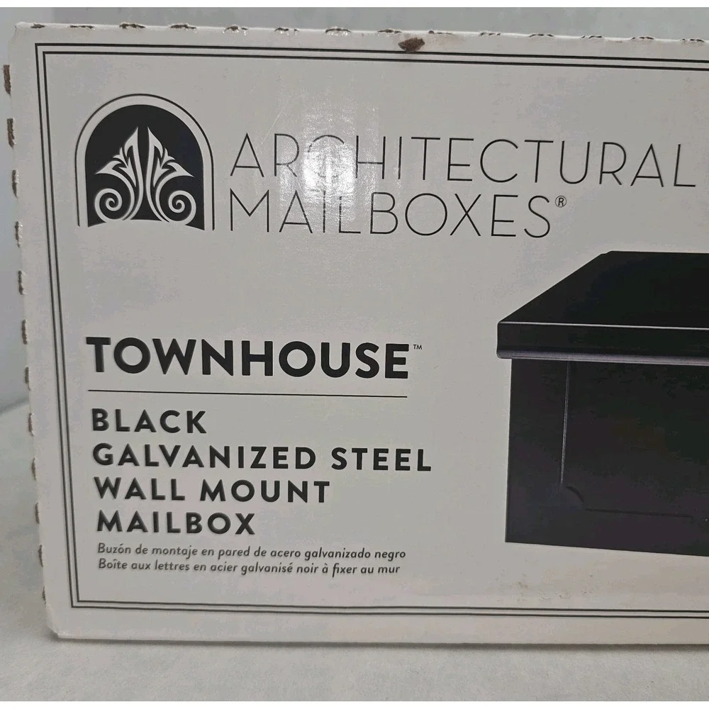 NIB Gibraltar Architectrual Galvanized Steel Small Townhouse Wall-Mount Mailbox